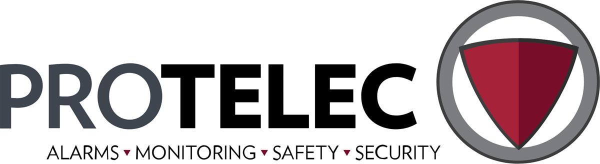 ProTELEC Alarms badge — Alarms, Monitoring, Safety, Security