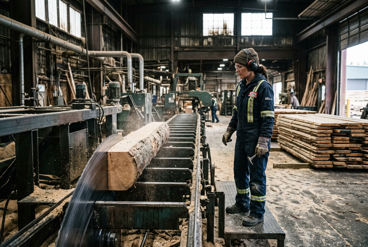 Sawmill Worker