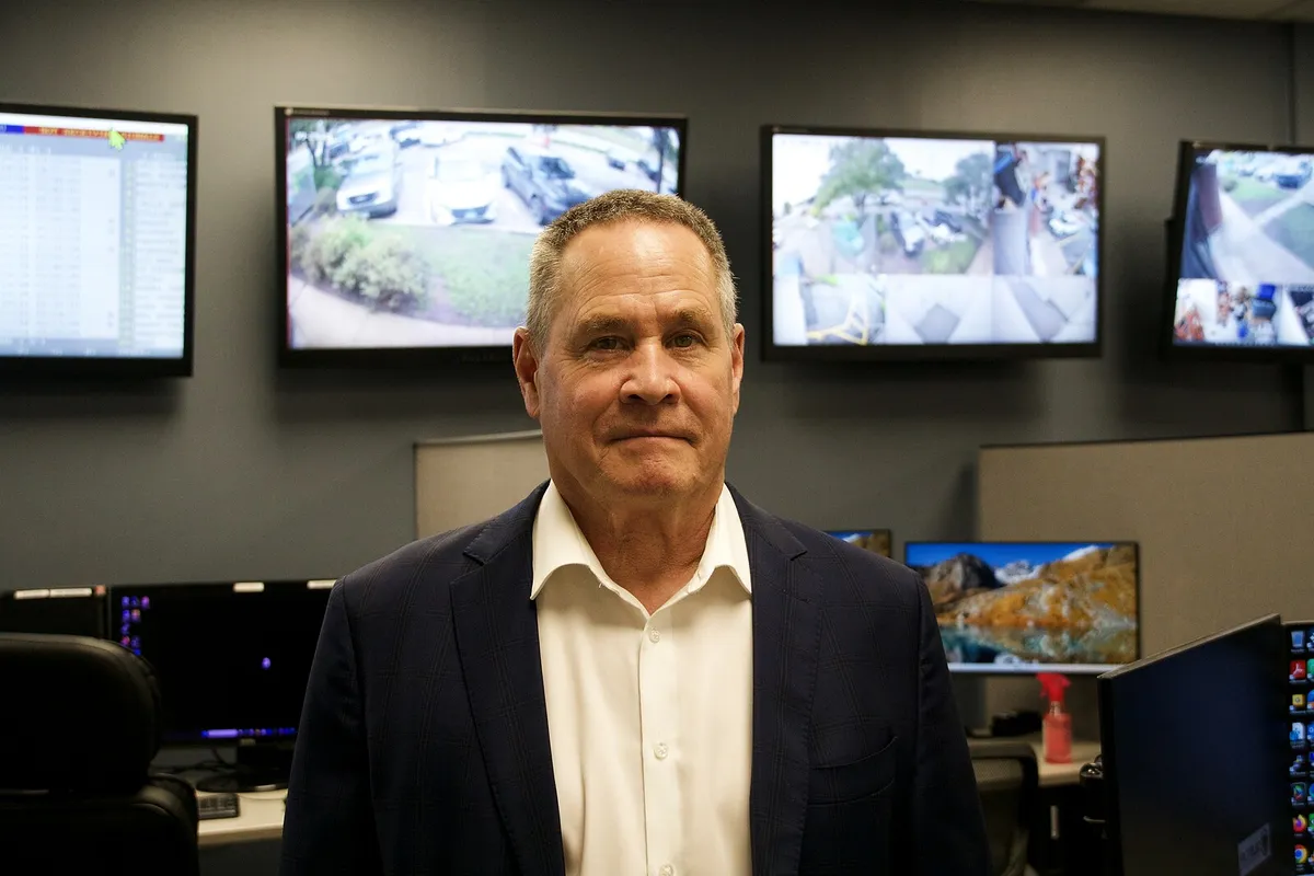 ProTELEC team member in the Emergency Monitoring Centre